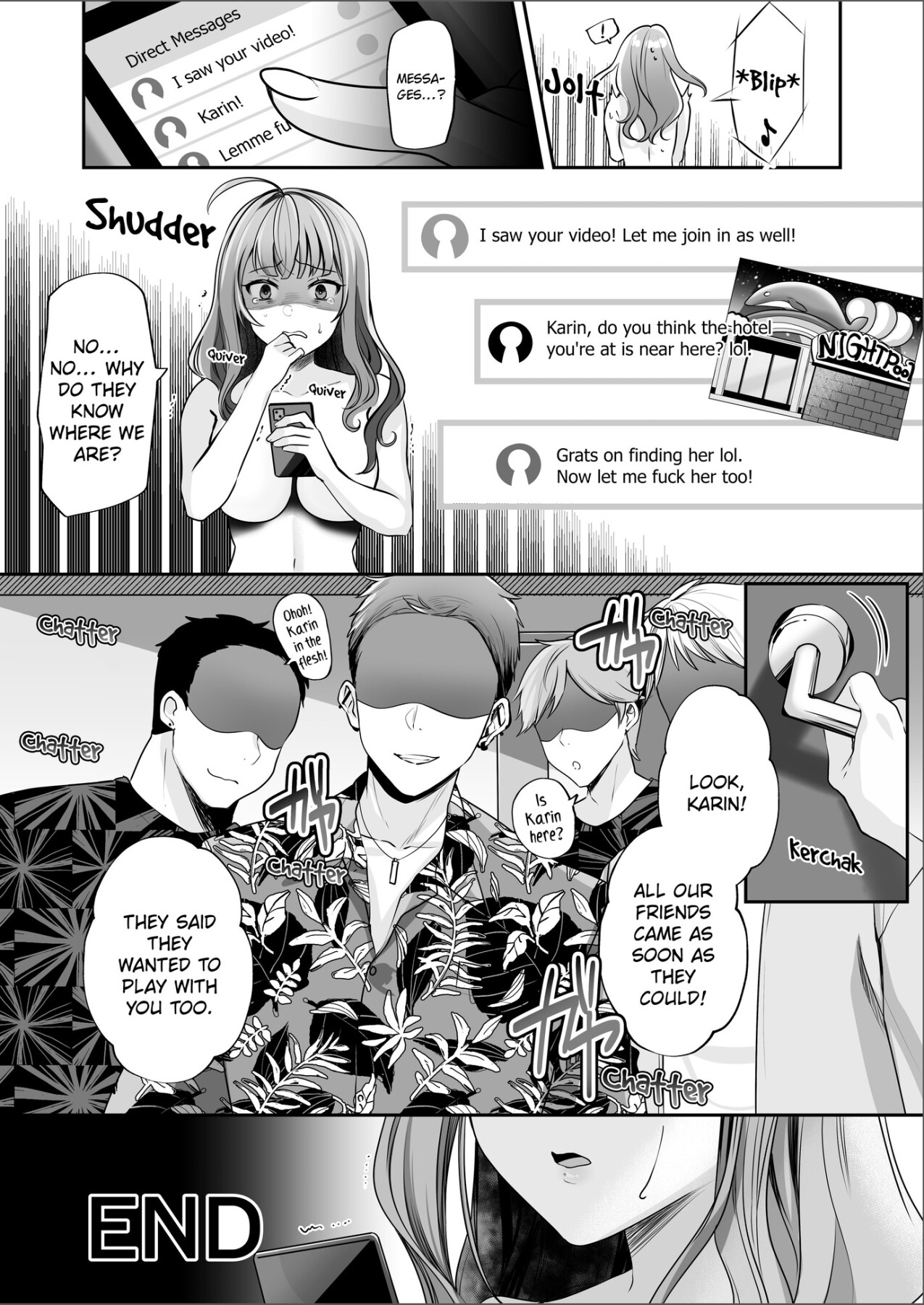 Hentai Manga Comic-Erotic Influencer Karin: Today, I'll Be Getting Fucked by My Subscribers.-Read-41